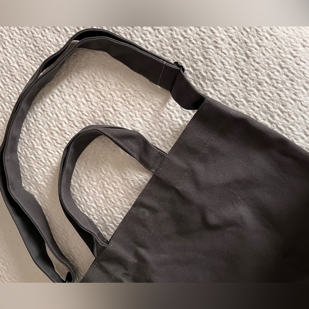 Stylish Gray Canvas  Tote Bag